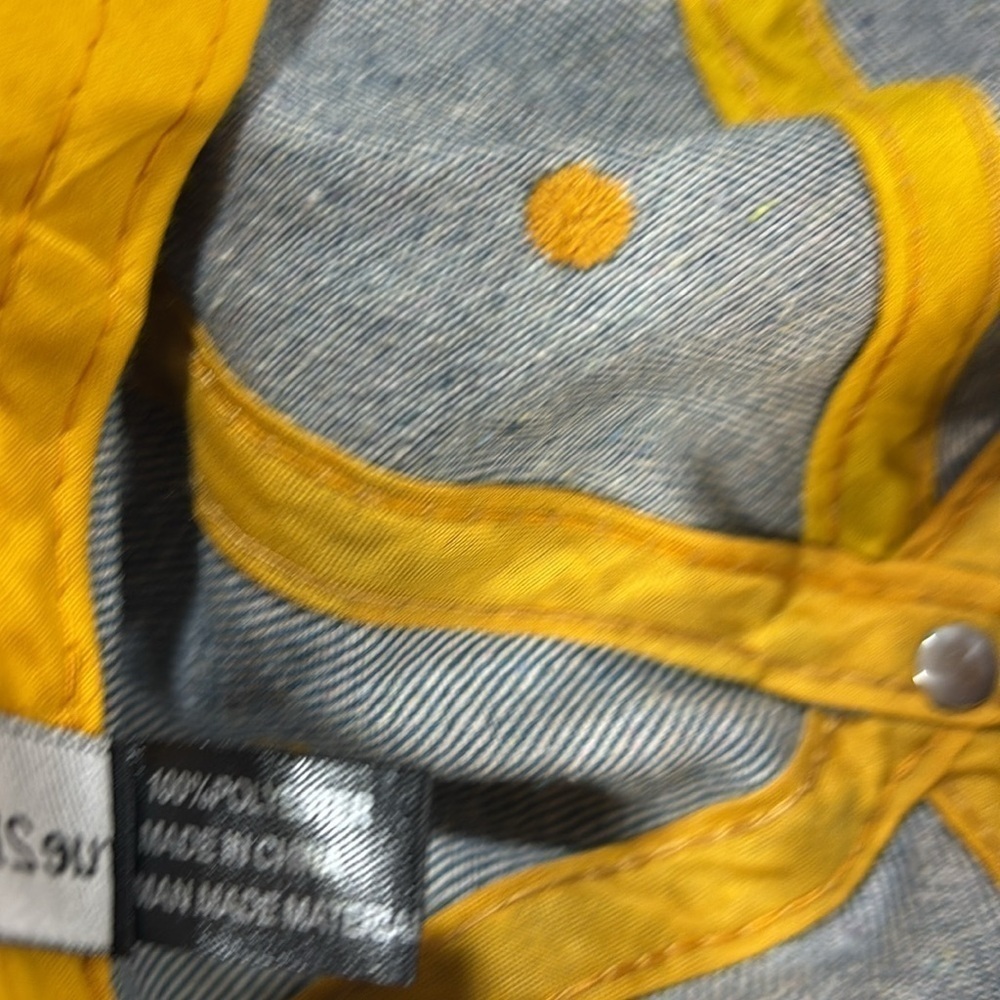 Rue 21 etc. bling denim US flag sparking adjustable hat - Picture 6 of 9